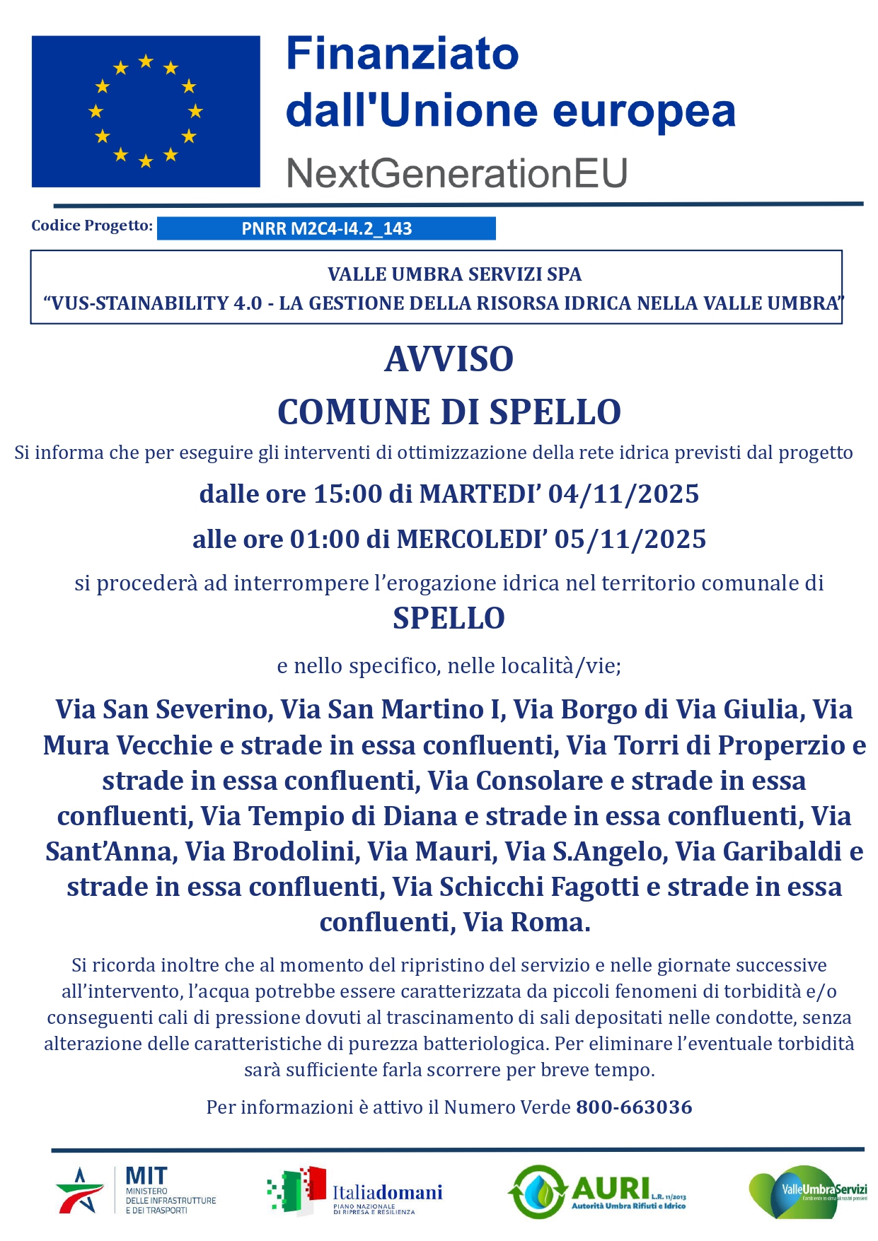 63 - PNRR - AVVISO - Spello - Cappuccini (Martedì 04 11 2025) (002)_page-0001